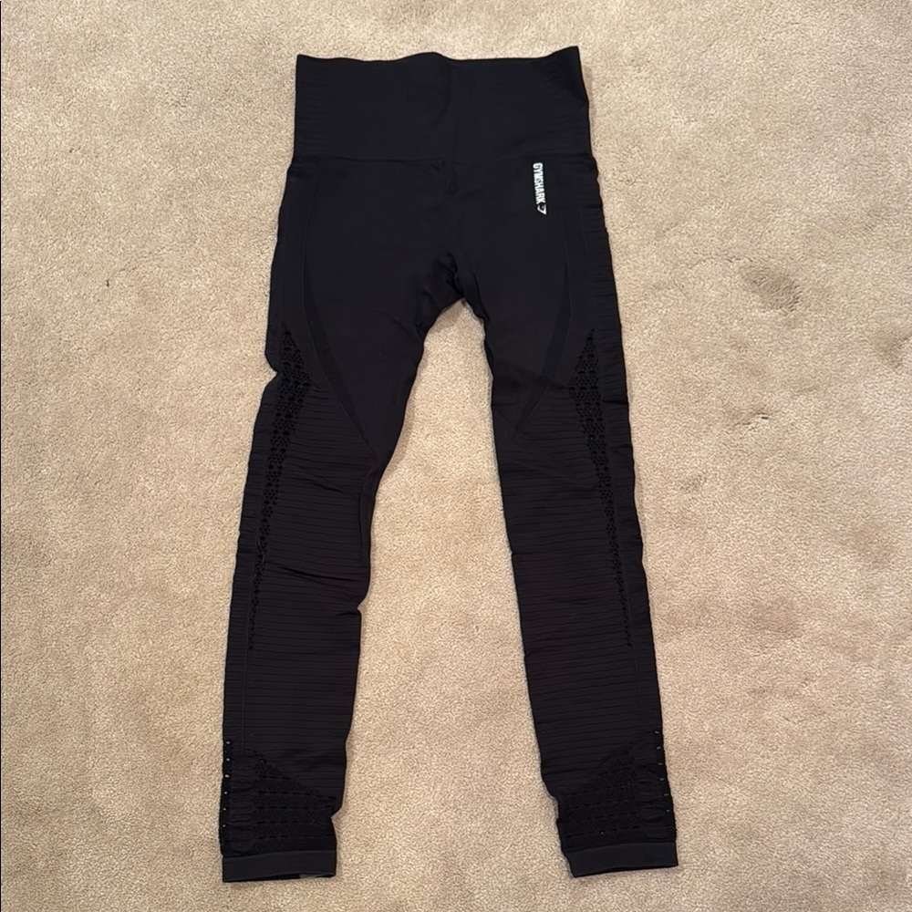 Gymshark Black High-Waisted Leggings